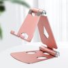 Aluminum Alloy Double Folding Mobile Phone Bracket Portable Mobile Phone Desktop Aluminum Alloy Stand for Live Streaming